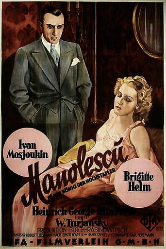 Manolescu, the Prince of Swindlers (1929) poster