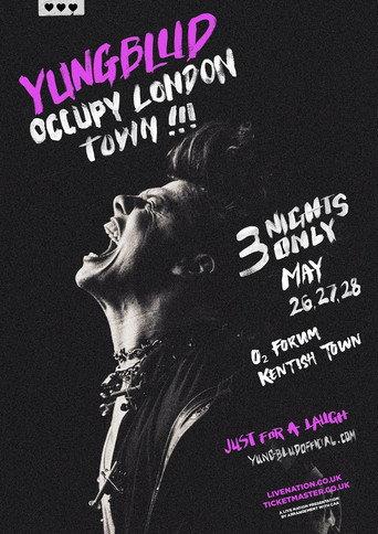 YUNGBLUD LIVE AT BRIXTON ACADEMY (2020) poster