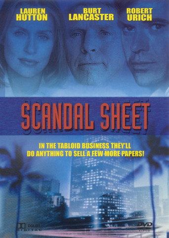 Scandal Sheet (1985) poster