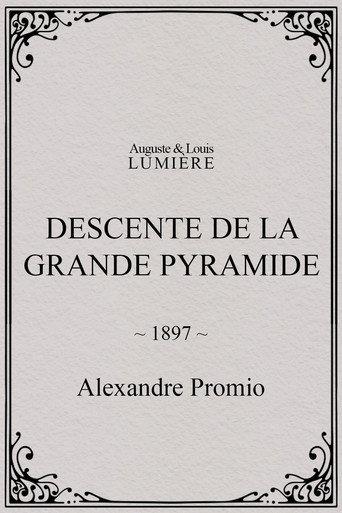 Descent of the Great Pyramid (1897) poster