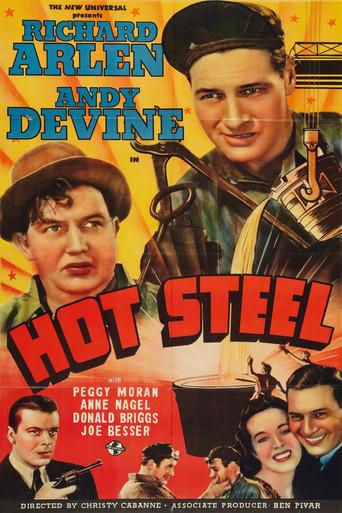 Hot Steel (1940) poster