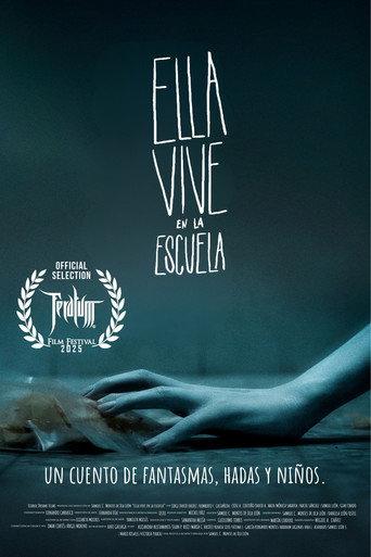 SHE LIVES AT SCHOOL (2025) poster