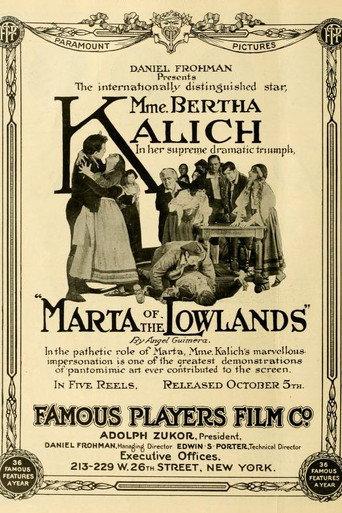 Marta of the Lowlands (1914) poster