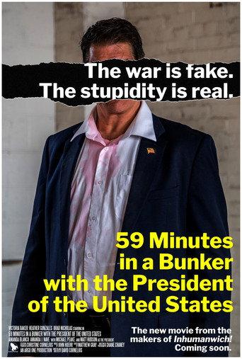 59 Minutes in a Bunker with the President of the United States (2022) poster