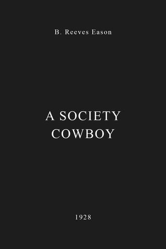 A Society Cowboy (1928) poster