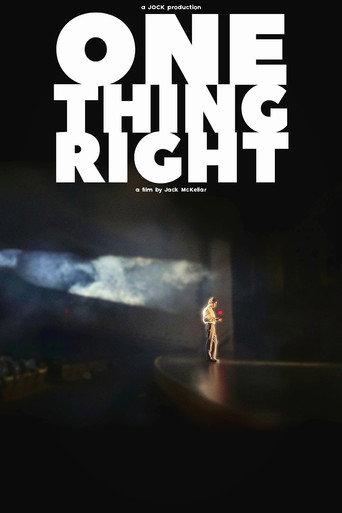 One Thing Right (2026) poster