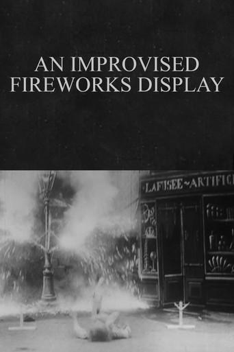 An Improvised Fireworks Display (1905) poster