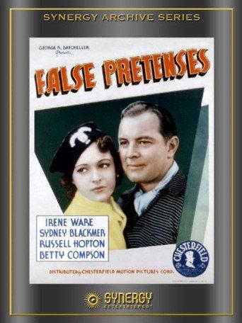 False Pretenses (1935) poster