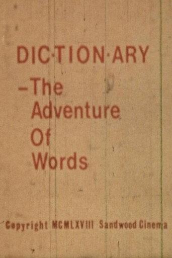 Dictionary: The Adventure of Words (1968) poster
