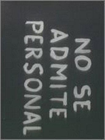 No se Admite Personal (1968) poster