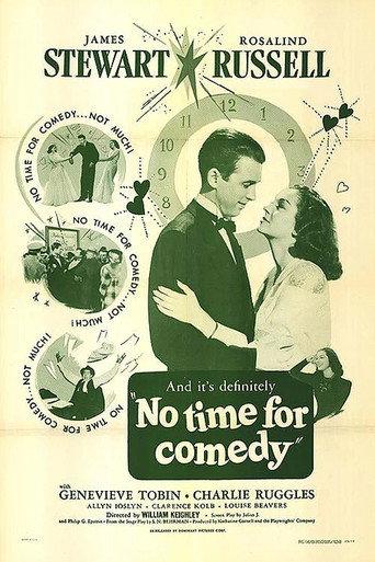 No Time for Comedy (1940) poster