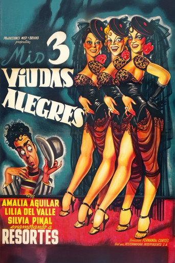 My Three Merry Widows (1953) poster
