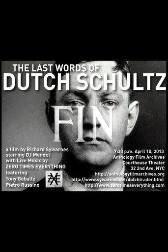 The Last Words of Dutch Schultz (2013) poster