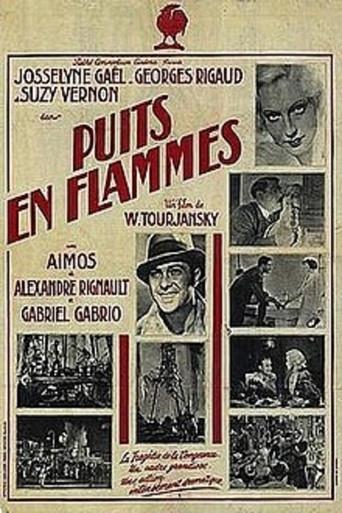 Puits en flammes (1937) poster