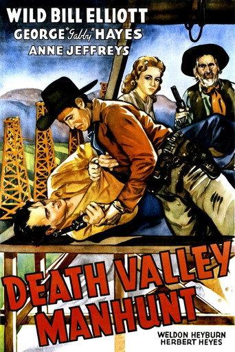 Death Valley Manhunt (1943) poster