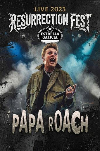 Papa Roach - Live at Resurrection Fest EG (2023) poster
