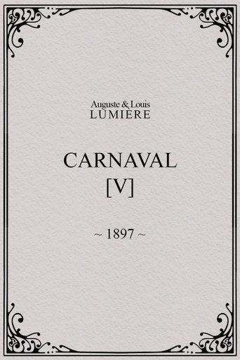 Carnaval, [V] (1897) poster