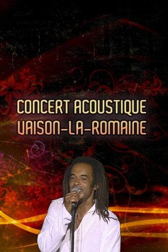 Yannick Noah - Concert acoustique - Vaison la Romaine (2007) poster