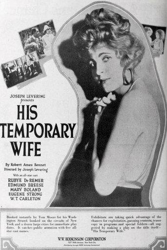 His Temporary Wife (1920) poster