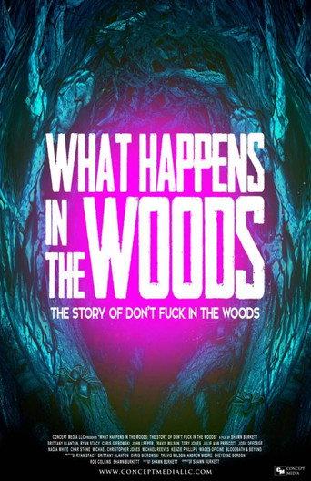 What Happens In The Woods (2019) poster