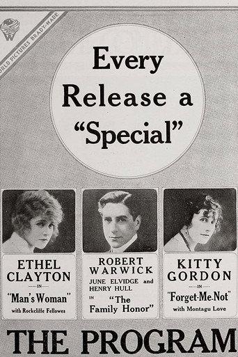 The Family Honor (1917) poster