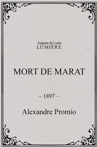 Death of Marat (1897) poster