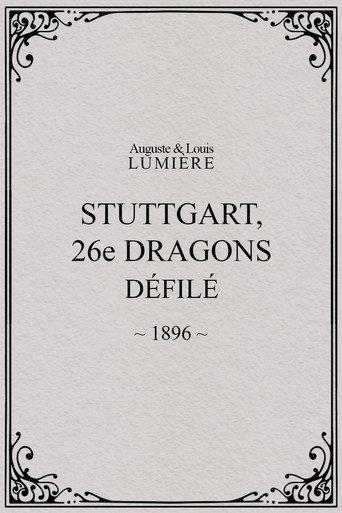 Stuttgart : 26ème dragons. Défilé (1896) poster