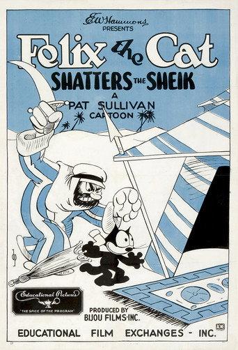 Felix the Cat Shatters the Sheik (1926) poster