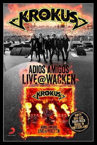 Krokus: Adios Amigos Live @ Wacken 2019 (2021) poster
