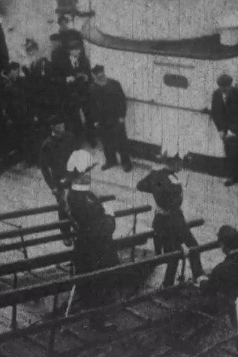 Dignitaries Coming Down Gangplank (1896) poster