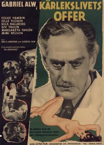 Kärlekslivets offer (1944) poster