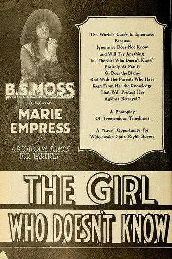 The Girl Who Doesn't Know (1916) poster