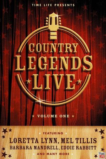 Time-Life: Country Legends Live, Vol. 1 (2005) poster