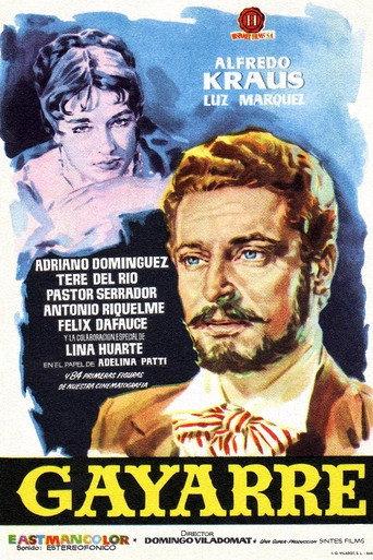 Gayarre (1959) poster