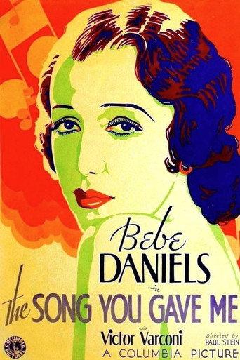 The Song You Gave Me (1933) poster