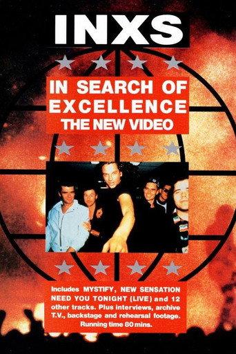 INXS: In Search of Excellence (1989) poster
