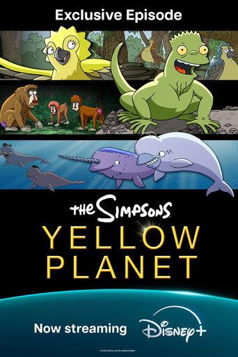 The Simpson: Yellow Planet (2025) poster