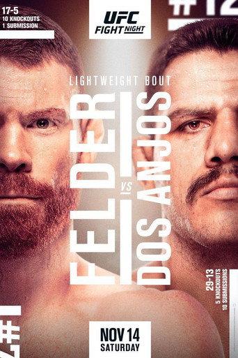 UFC Fight Night 182: Felder vs. Dos Anjos (2020) poster