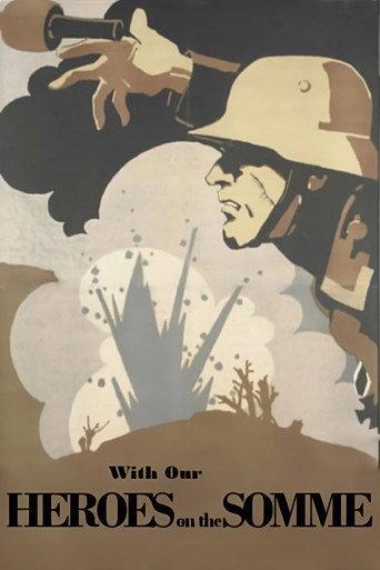 With Our Heroes on the Somme (1917) poster