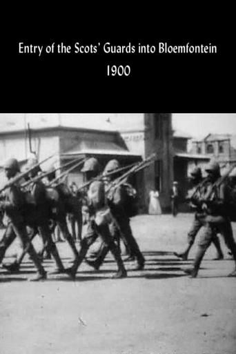 Entry of the Scots' Guards into Bloemfontein (1900) poster