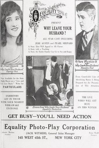 Why Leave Your Husband? (1920) poster