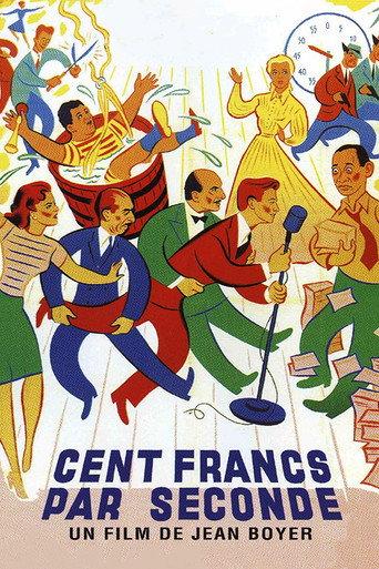 One Hundred Francs Per Second (1953) poster
