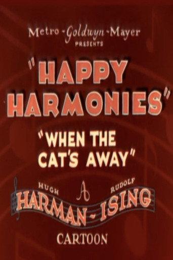 When the Cat's Away (1935) poster