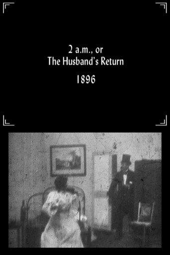 Two AM; or, The Husband's Return (1896) poster