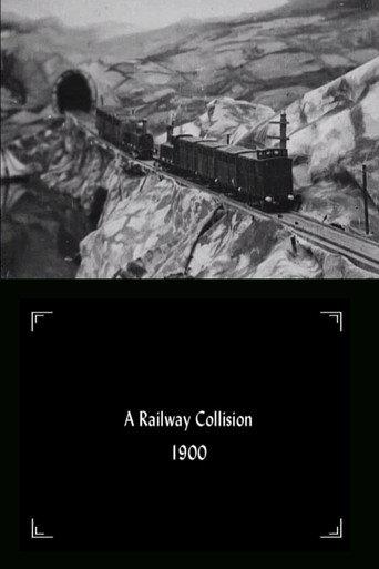 A Railway Collision (1900) poster