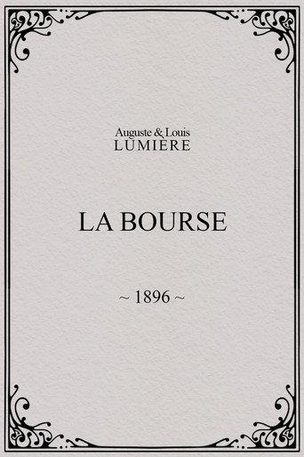 La Bourse (1896) poster
