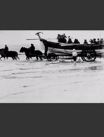 Launch of the Filey Lifeboat (1904) poster
