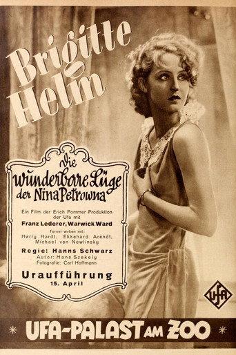 The Wonderful Lies of Nina Petrovna (1929) poster