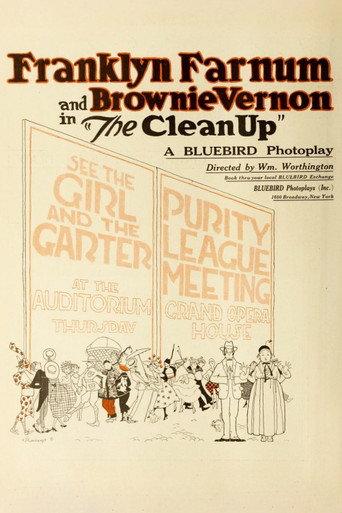 The Clean-Up (1917) poster