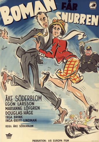Boman får snurren (1949) poster